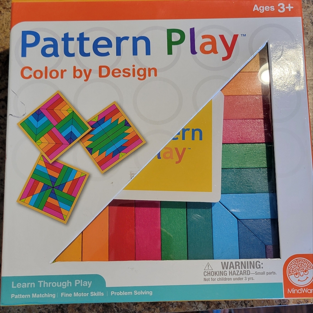 Pattern Play Colorful Learning Puzzle
